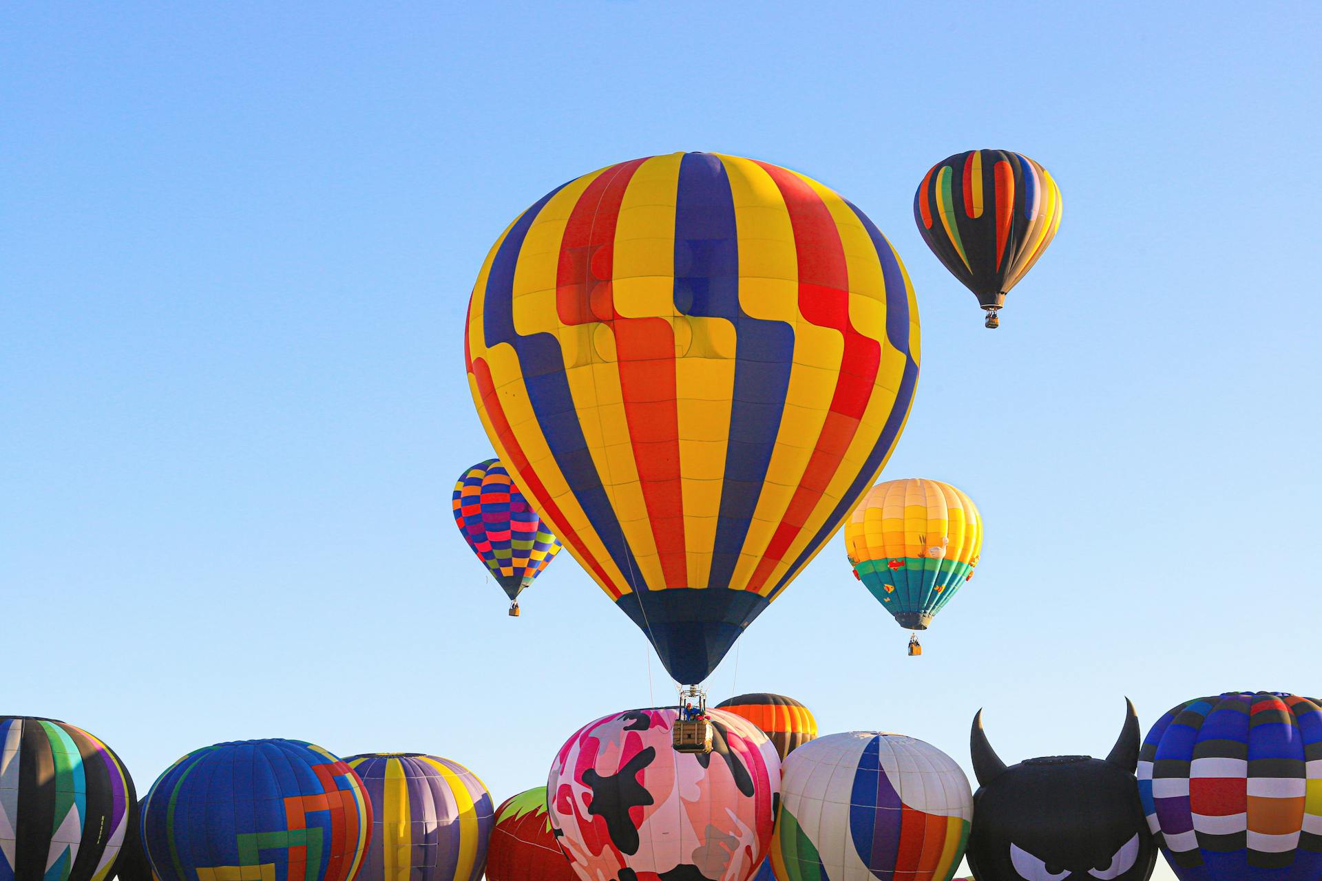 photo of the Balloon Fiesta.